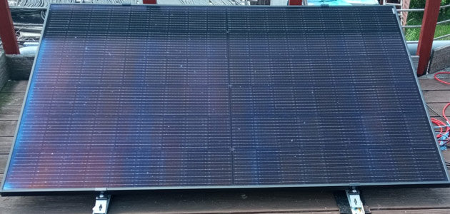 Bild des 400 W Solar Moduls