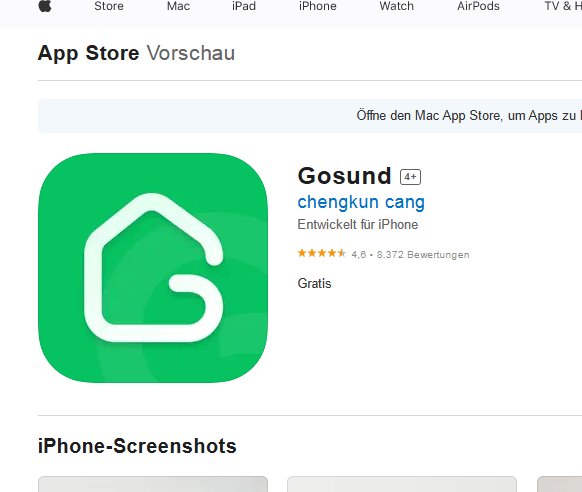 Bild Gosund App